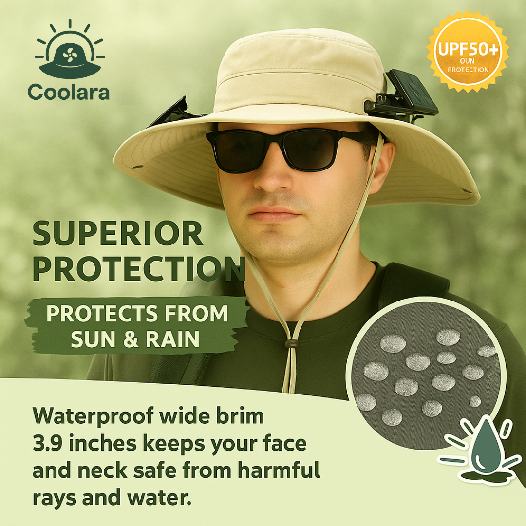 Coolara™ - Premium Solar Cooling Sun Hat