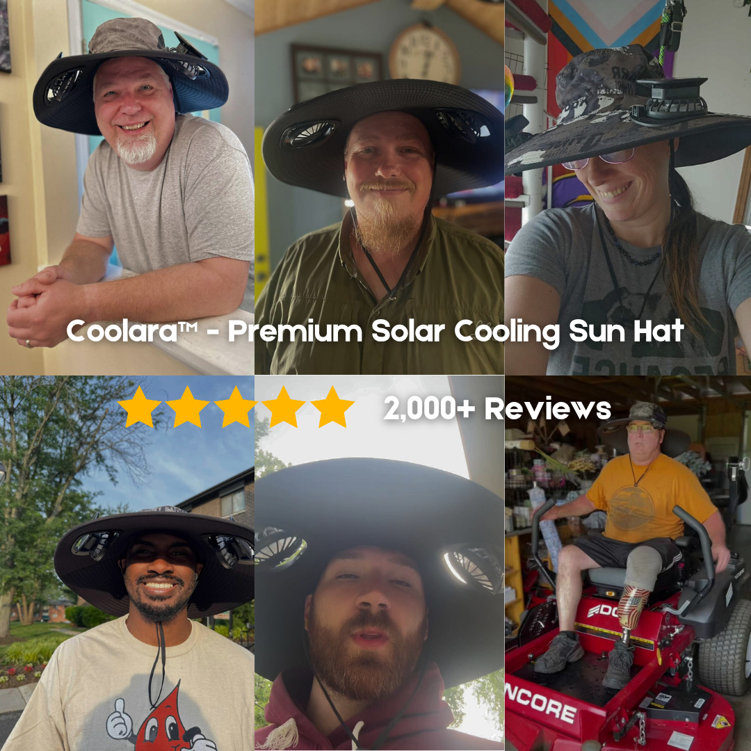 Coolara™ - Premium Solar Cooling Sun Hat