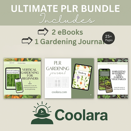 Gardening Mastery Bundle – 2 eBooks & Printable Journal (PDF)